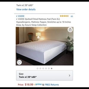 cozee mattress protector